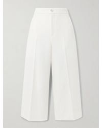 Gucci - Wool-Blend Bouclé Wide-Leg Pants - Lyst