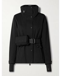 Moncler - Hainets Belted Hooded Padded Ski Jacket - Lyst