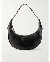 Saint Laurent - Saharienne Leather Shoulder Bag - Lyst