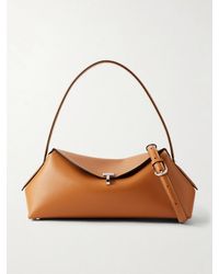 TOTEME - T-Lock Full-Grain Leather Shoulder Bag - Lyst