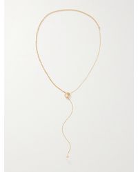 Gucci - Blondie-Tone Faux Pearl Necklace - Lyst
