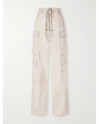 Rick Owens - Jumbo Belas Cotton-Blend Wide-Leg Cargo Pants - Lyst