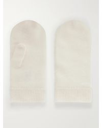 Lisa Yang - Brushed-Cashmere Mittens - Lyst