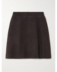Lisa Yang - Clare Cashmere Mini Skirt - Lyst