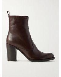 Chloé - Phoenix Leather Ankle Boots - Lyst