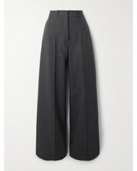Givenchy - Wool Wide-Leg Pants - Lyst