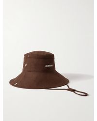 Jacquemus - Le Bob De Nimes Fischerhut Aus Baumwolle Mit Verzierungen - Lyst