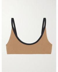 Marysia Swim - Calacatta Two-Tone Bikini Top - Lyst