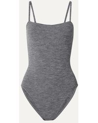 Eres Maillot De Bain Chiné Les Essentiels Aquarelle - Gris