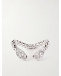 Gucci - Dionysus-Tone And Crystal Cuff - Lyst