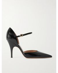 Gianvito Rossi - Sofia D'Orsay Patent Leather Pumps - Lyst