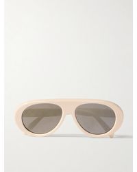 Celine - Aviator-Style Acetate Sunglasses - Lyst