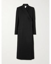 Calvin Klein - Freya Wool And Silk-Blend Coat - Lyst