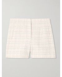 Veronica Beard - Jazmin Cotton-Tweed Shorts - Lyst