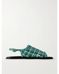 JW Anderson - Woven Leather Sandals - Lyst