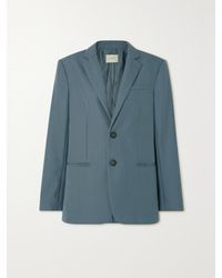 St. Agni - Net Sustain Carter Oversized Recycled-Twill Blazer - Lyst