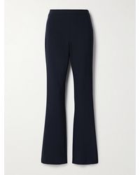FFORME - Jem Wool-Blend Crepe Flared Pants - Lyst