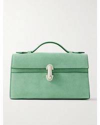 SAVETTE - Sac À Main En Daim Symmetry Pochette - Lyst