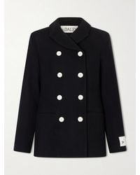 S.S.Daley - Marianne Double-Breasted Wool-Blend Jacket - Lyst