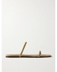 TOTEME - Sandales En Daim The Minimalist - Lyst