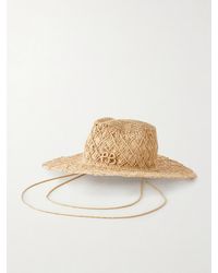 Ruslan Baginskiy - Embellished Straw Fedora - Lyst