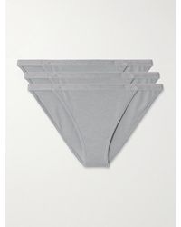 CDLP - Set Aus Drei Höschen Aus Stretch-Tencel-Lyocell - Lyst