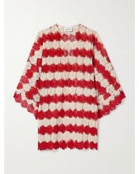 Miguelina - Gianina Cotton Guipure Lace Kaftan - Lyst