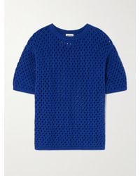 Escvdo - Haut En Coton Crocheté Espina - Lyst