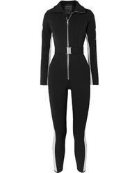 CORDOVA Combinaison De Ski En Tissu Technique À Rayures - Noir