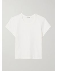 SLVRLAKE Denim - Easy Cotton-Jersey T-Shirt - Lyst