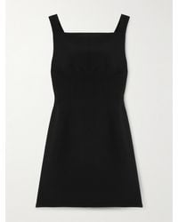 Givenchy - Mini-Robe En Crêpe À Drapé Et À Découpe - Lyst