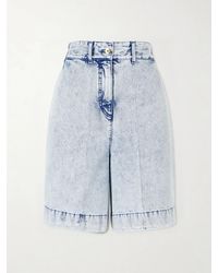 Patou - Denim Bermuda Shorts - Lyst