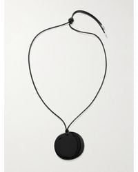 Sophie Buhai - Large Full Moon Cord, Onyx And Necklace - Lyst