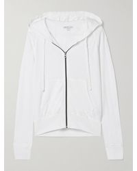 James Perse - French Cotton-Terry Hoodie - Lyst