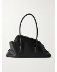 The Attico - La Passeggiata Small Asymmetric Leather Tote - Lyst