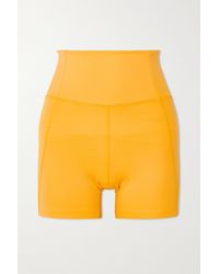 GIRLFRIEND COLLECTIVE Shorts Aus Recyceltem Stretch-material - Gelb