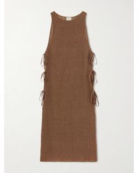 LeKasha - Jarajug Linen Midi Dress - Lyst