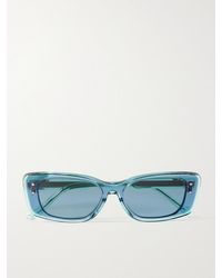 Dior - Diorhighlight S2I Rectangle-Frame Acetate Sunglasses - Lyst