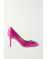 Manolo Blahnik Hangisi Shoes for Women - Up to 30% off at Lyst.com