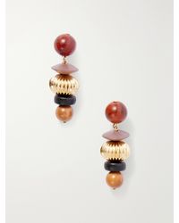 Jennifer Behr - Lavon-Tone Bead-Embellished Earrings - Lyst