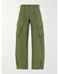 R13 - Cotton Barrel-Leg Cargo Pants - Lyst