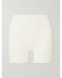 Skims - Boyfriend Stretch-Modal And Cotton-Blend Jersey Boxer Shorts - Lyst