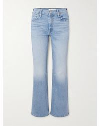 Mother - Bookie Flood High-Rise Bootcut Jeans - Lyst