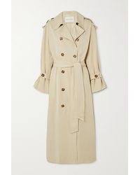 By Malene Birger 'alanis' Double Breasted Trench Coat in Natural | Lyst UK