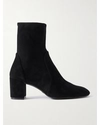Stuart Weitzman - Yuliana Suede Ankle Boots - Lyst