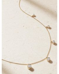 Sophie Bille Brahe - Lou Ensemble 18-Karat Recycled Diamond Necklace - Lyst