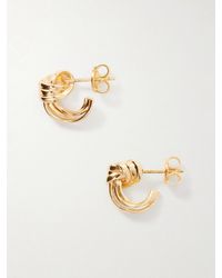 Bottega Veneta - Plated Sterling Earrings - Lyst