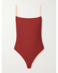 Johanna Ortiz - Tropical Gaucha Ribbed Recycled Swimsuit - Lyst