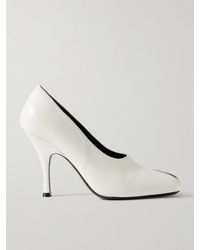 KHAITE - Eva Pumps Aus Leder Mit Cut-Out - Lyst