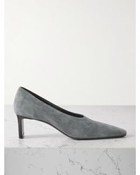KHAITE - Cecilia Suede Pumps - Lyst